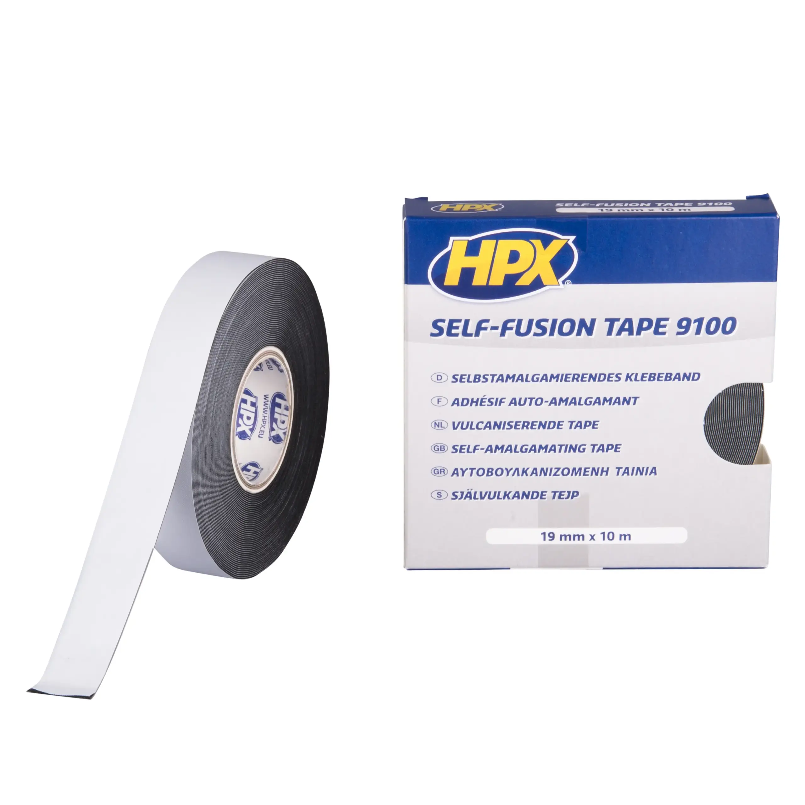 Zelfvulkaniserende tape – zwart 19mm x 10m