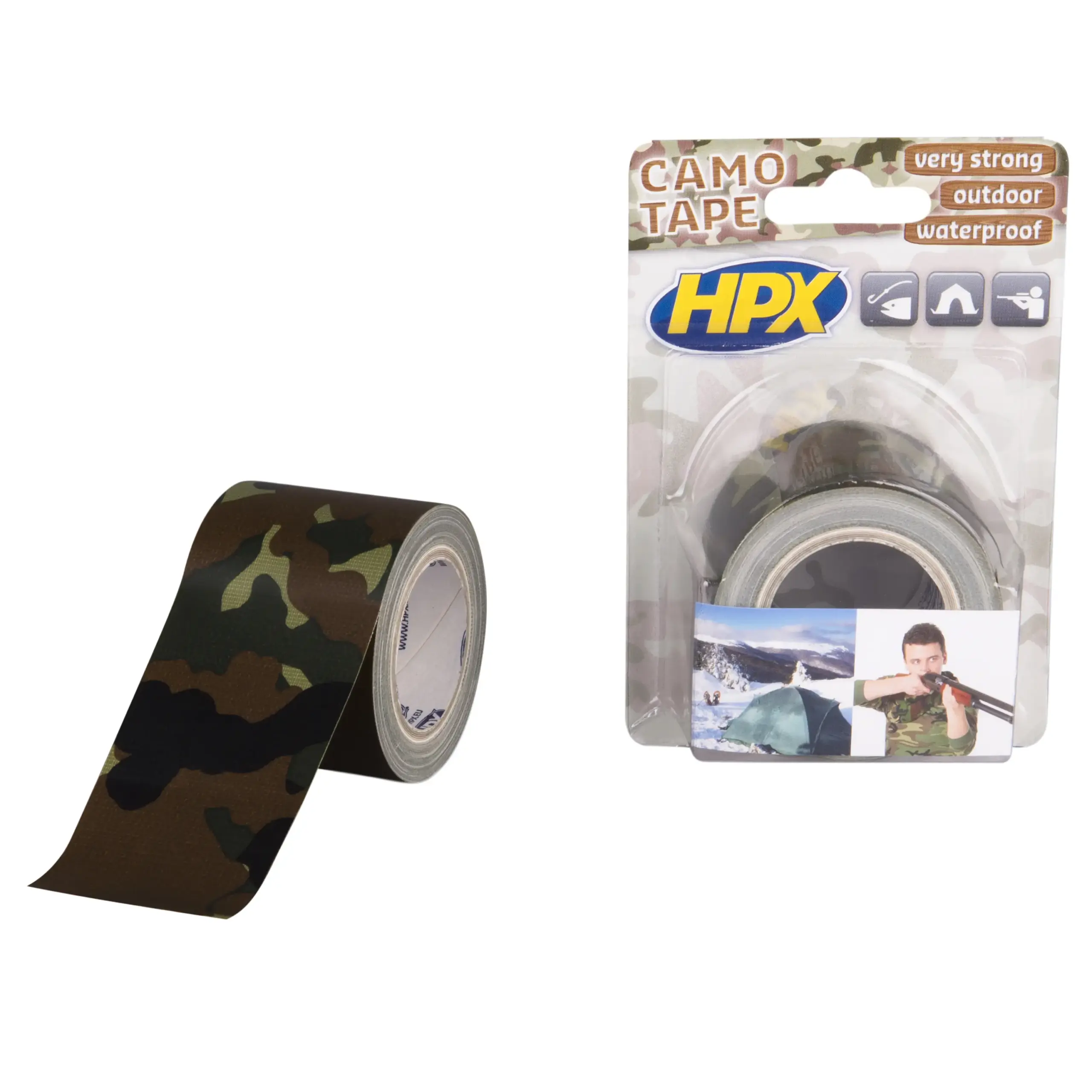 Pantsertape – camouflage 48mm x 5m