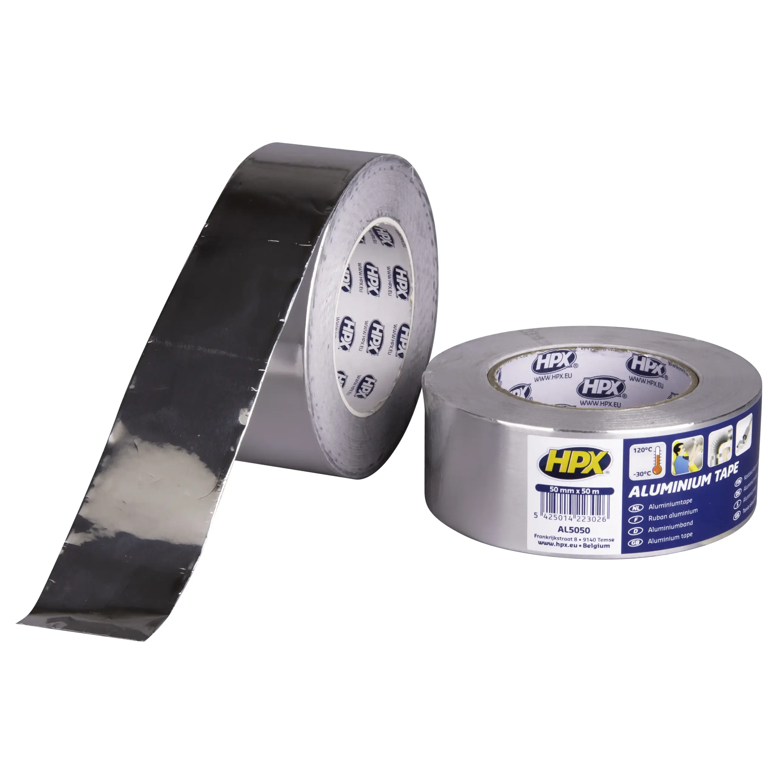 Aluminium tape – 50mm x 50m
