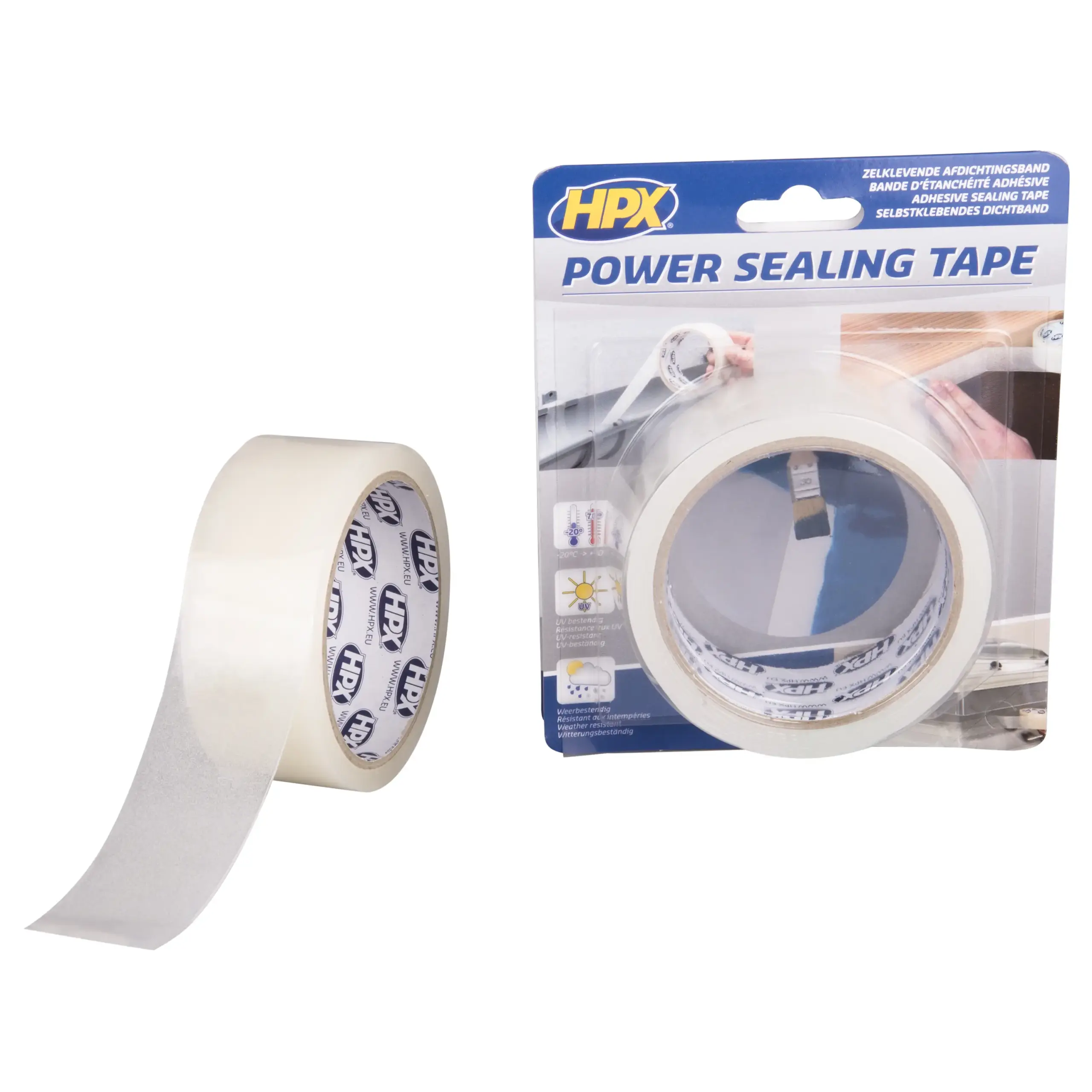 Power Sealing tape Semi transparant