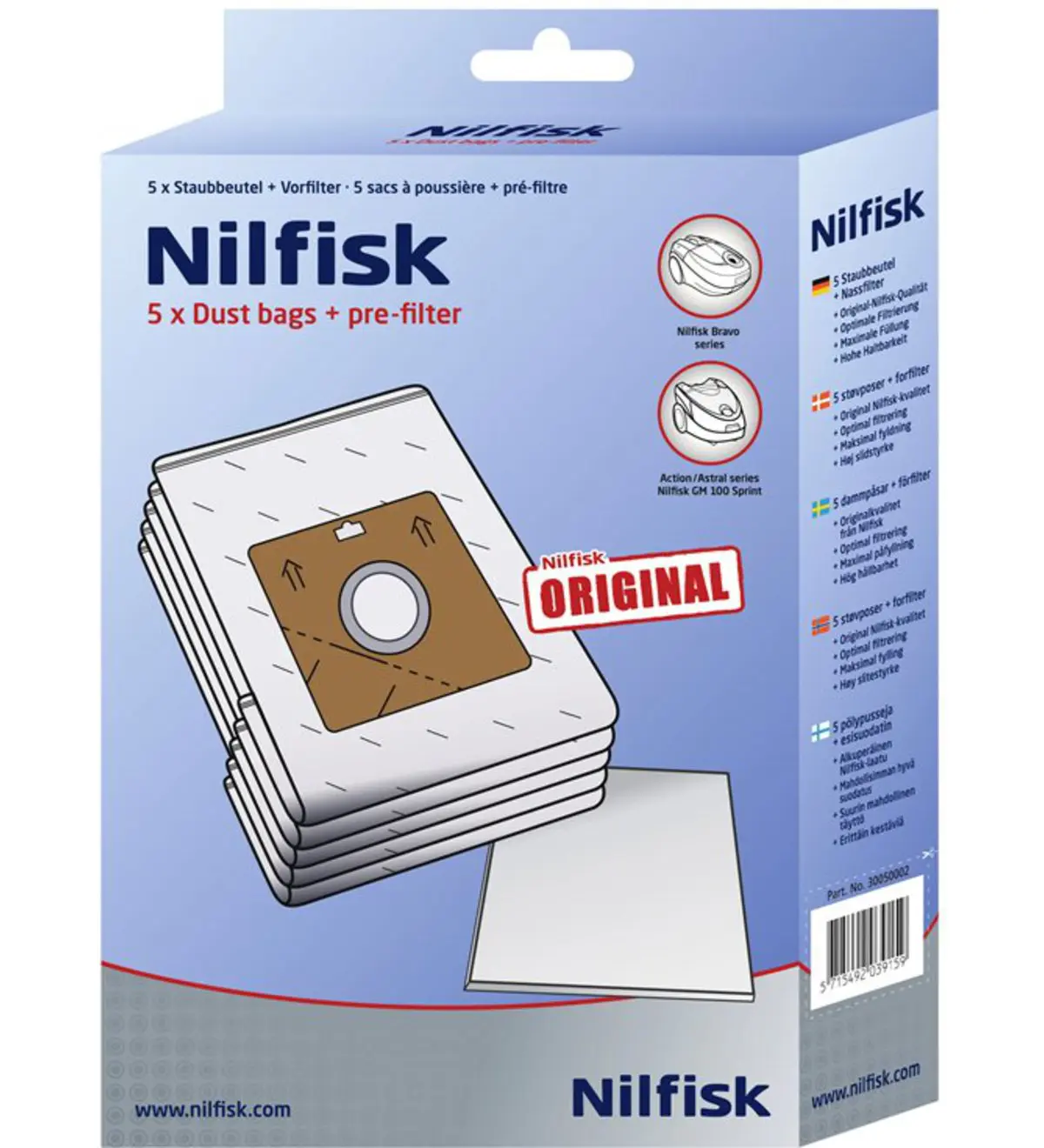 Nilfisk Action Bravo Origineel
