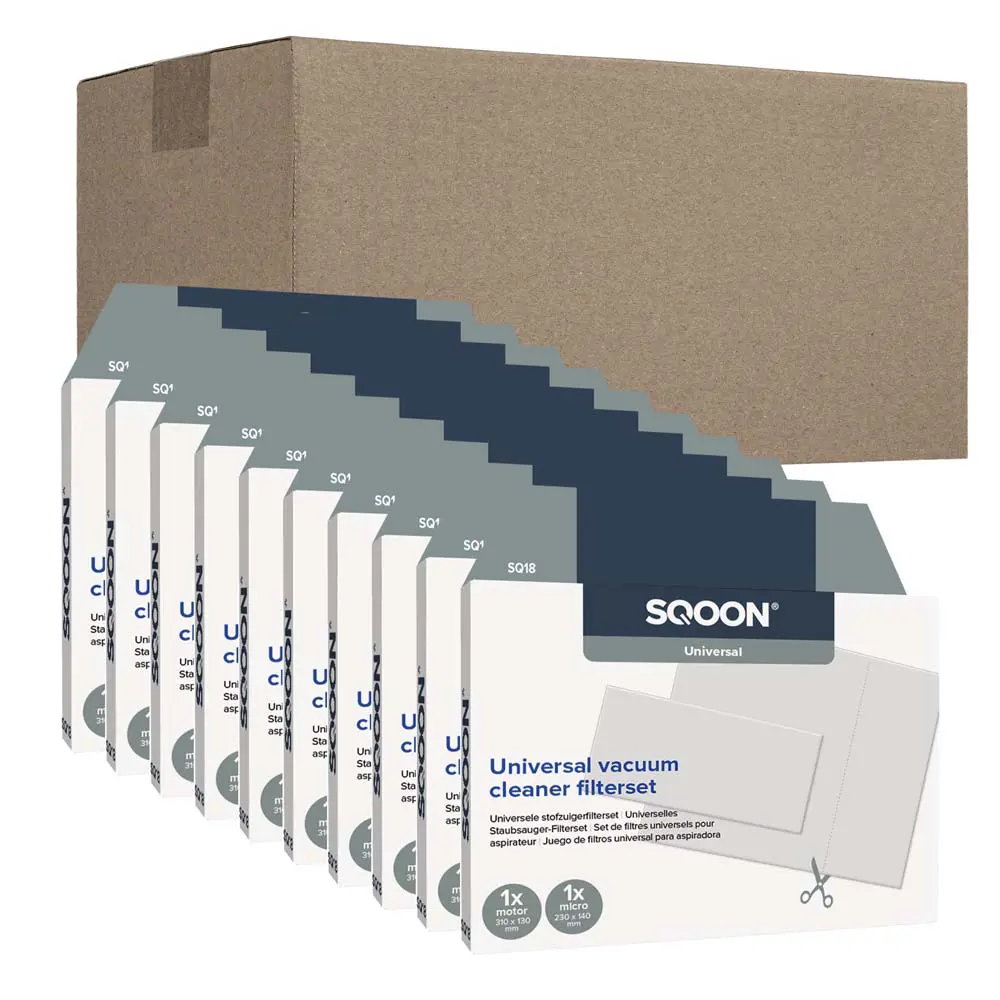 SQOON 10x Universele filterset
