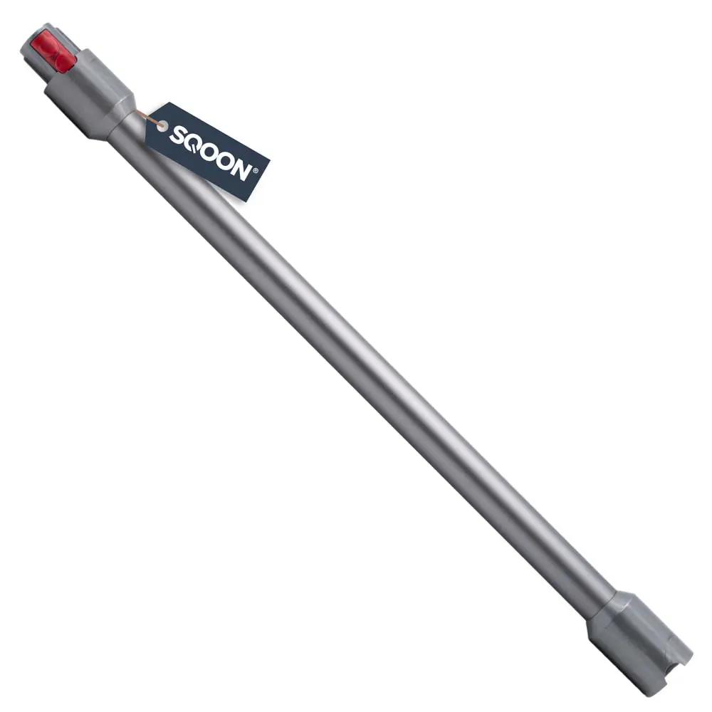 SQOON Zuigbuis geschikt voor Dyson V7, V8, V10 en V11 donkergrijs/zwart