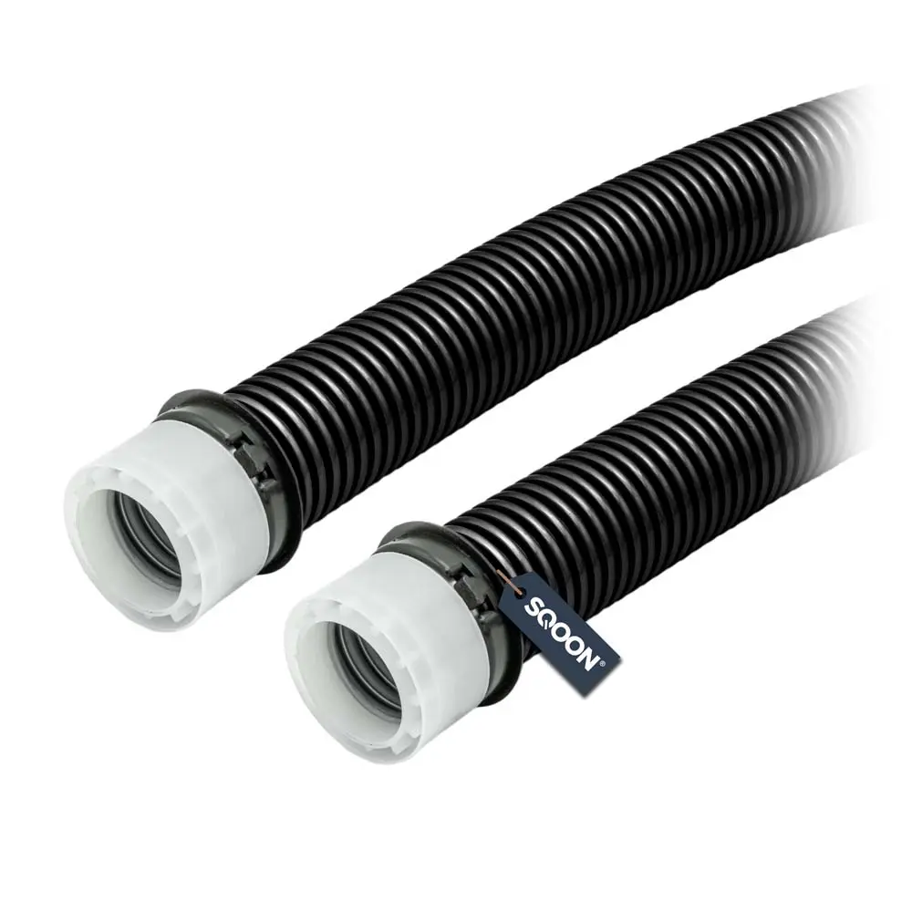 SQOON Reparatieslang incl dop, ring 180 cm zwart