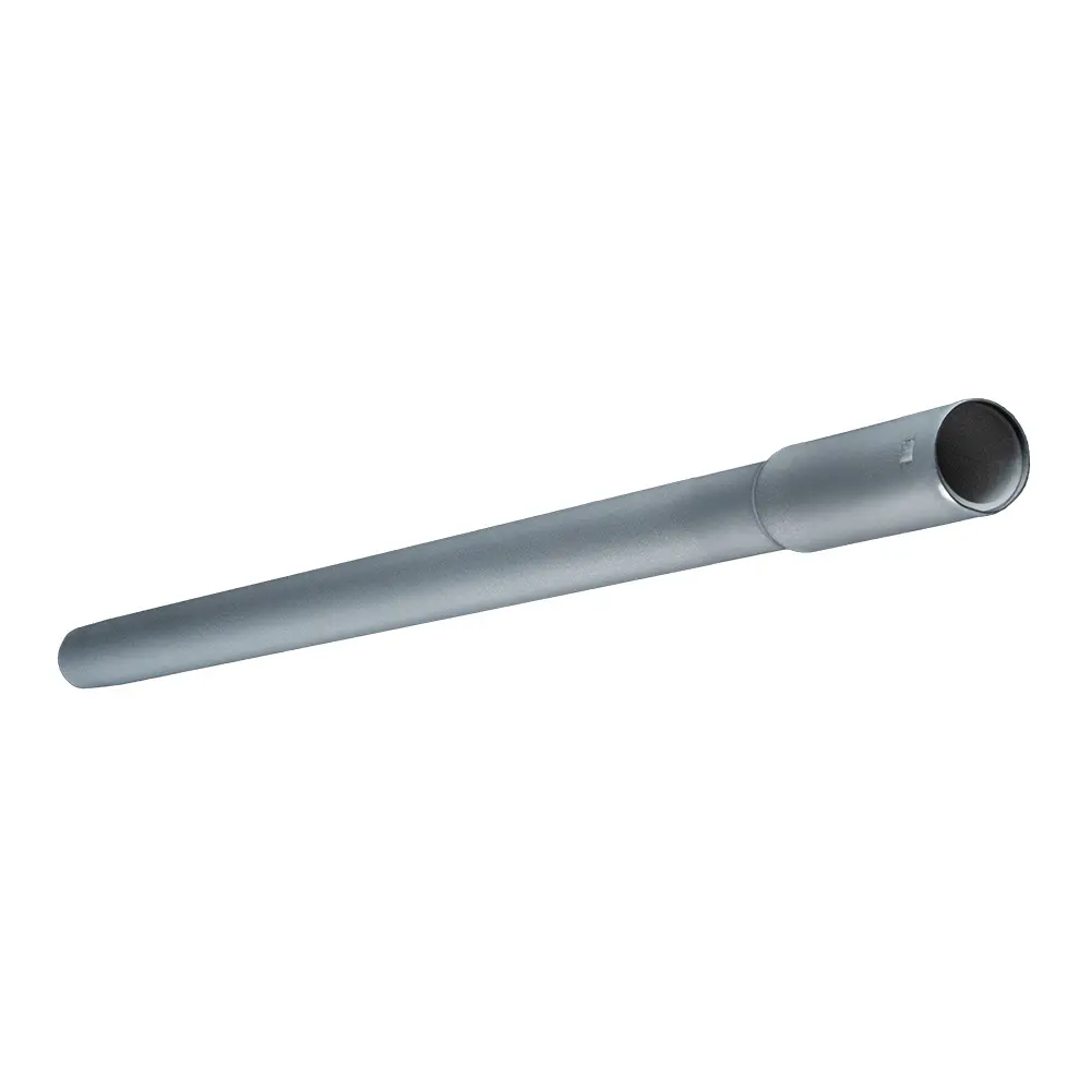 SQOON Zuigbuis 32 mm aluminium licht grijs lengte 75 cm