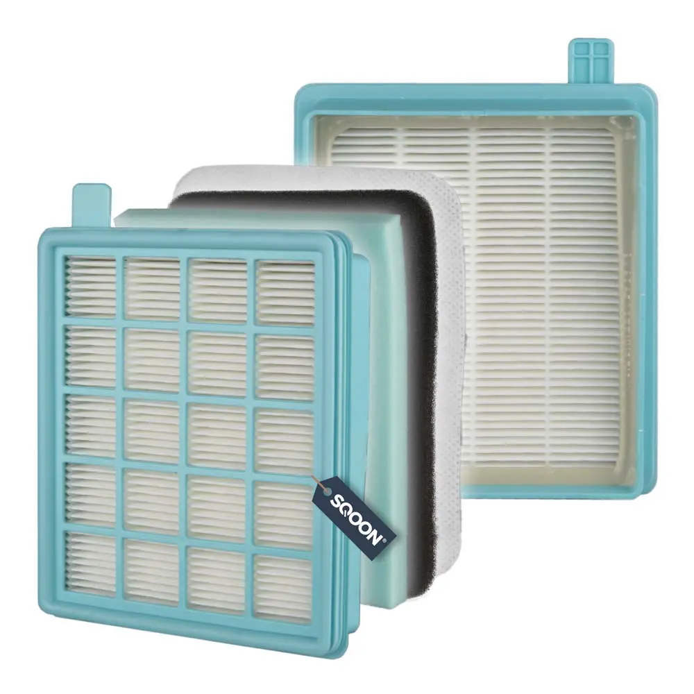 SQOON Filter geschikt voor Philips FC8058/01 3in1 HEPA wasbaar