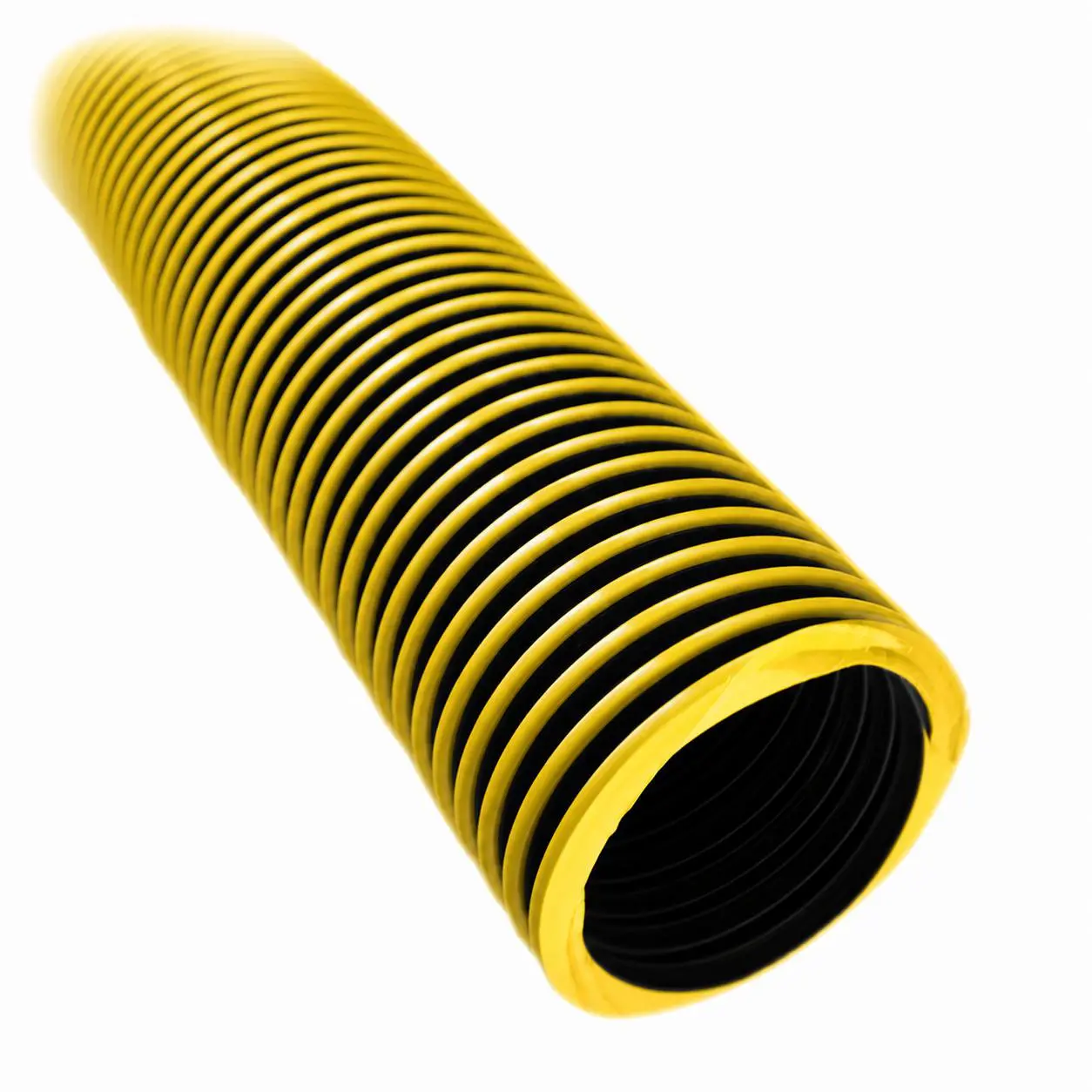 SQOON Slang op rol 50 mm 20 meter geel/zwart ESD