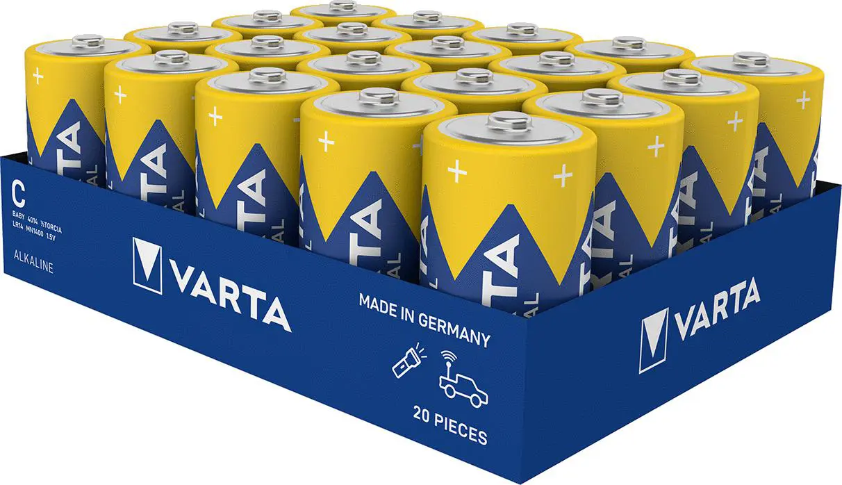 Varta Industrial PRO C  (20 Pieces Per Tray)
