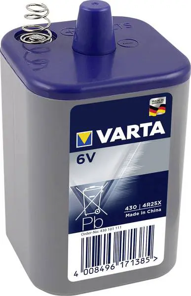 Blok batterij 6V