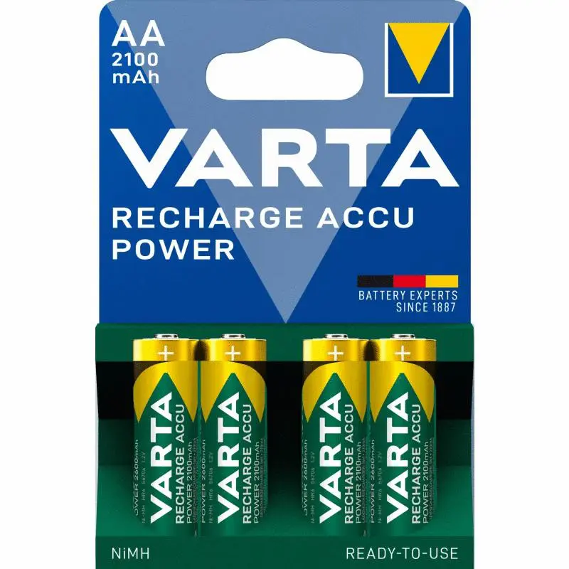 Varta Recharge Accu Power AA 2100mAh Blister 4