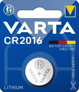 Varta CR2016 Lithium Blister 1