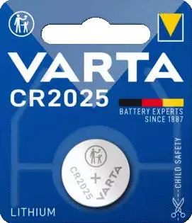 Varta CR2025 Lithium Blister 1