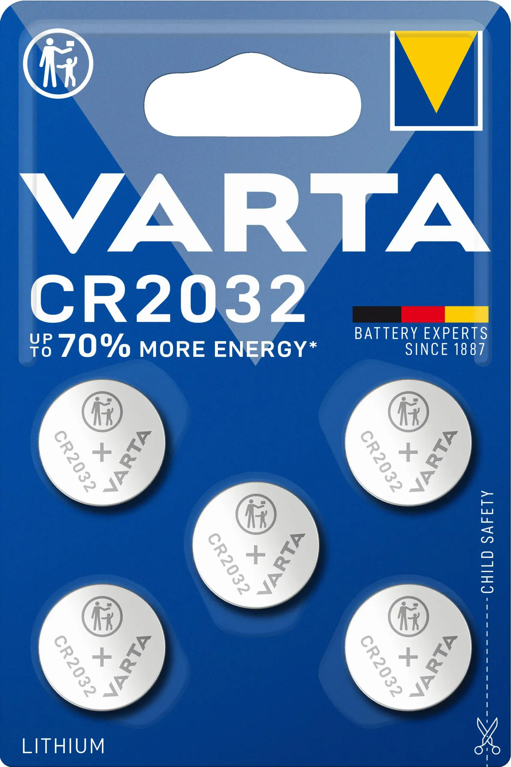 Varta CR2032 Lithium Blister 5