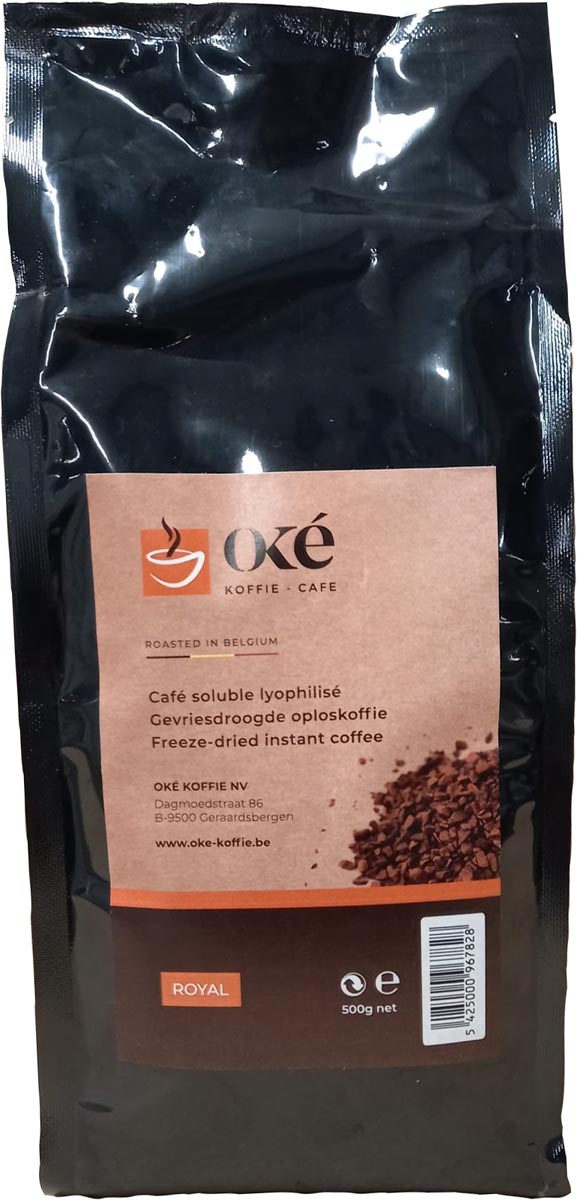 Oké Koffie instant koffie Royal, pak van 500 gram